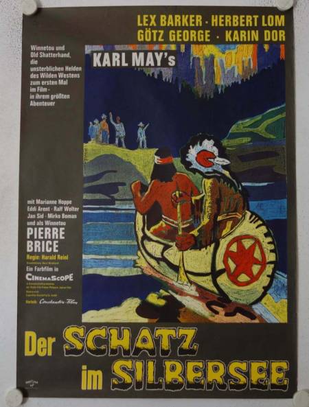 Treasure of the Silver Lake original release german movie poster
